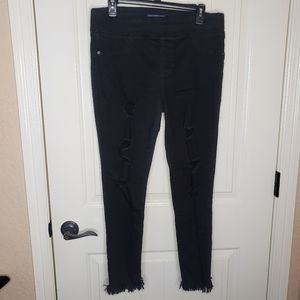 Old navy Womens black Rockstar misd rise Jeans